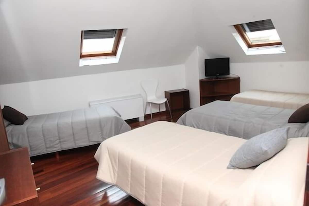 quadruple room | in-room safe, desk, blackout curtains, free cots/infant beds