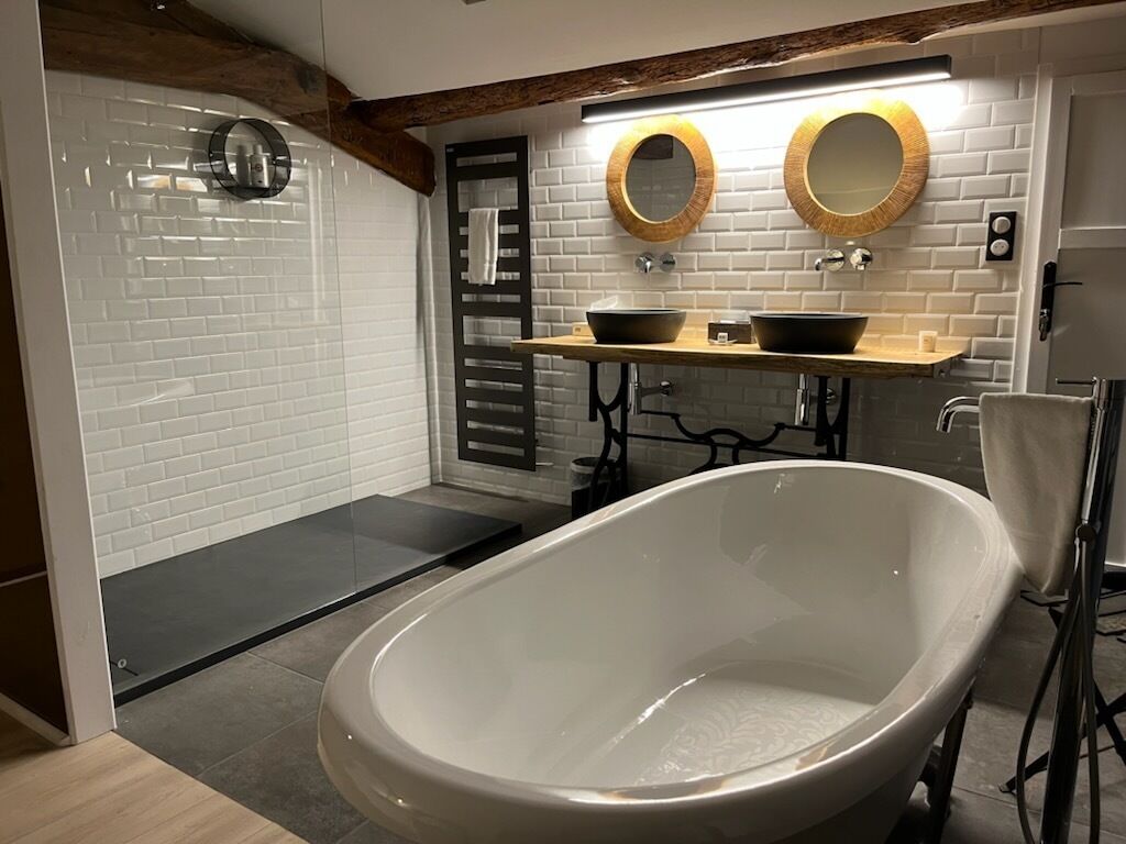 Apartamento Deluxe, baño privado, vistas a la ciudad (Le loft des consuls) | Baño