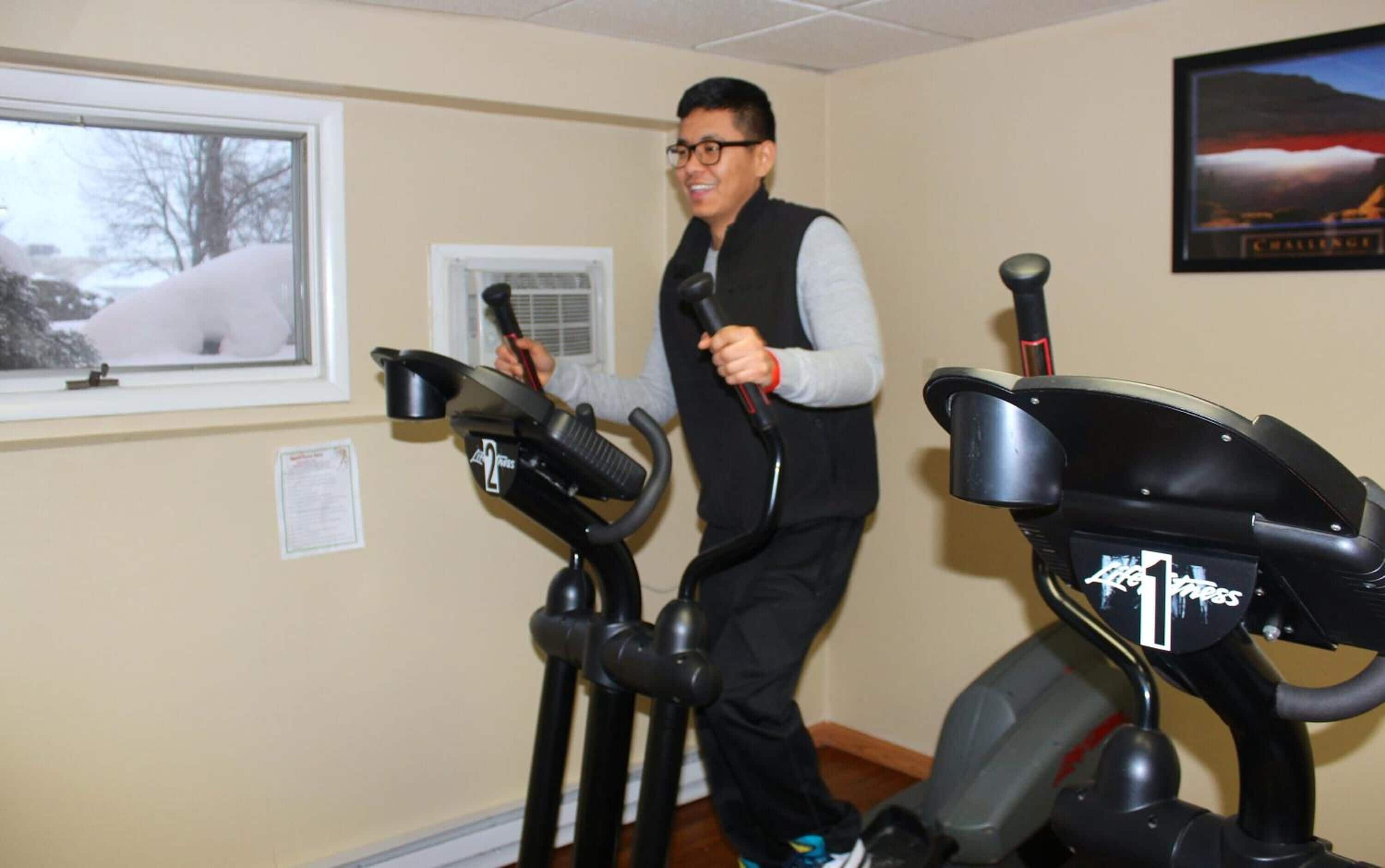 Fitnessbereich