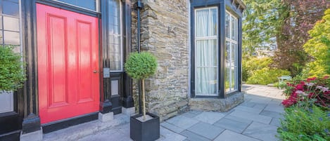 Fachada de la propiedad