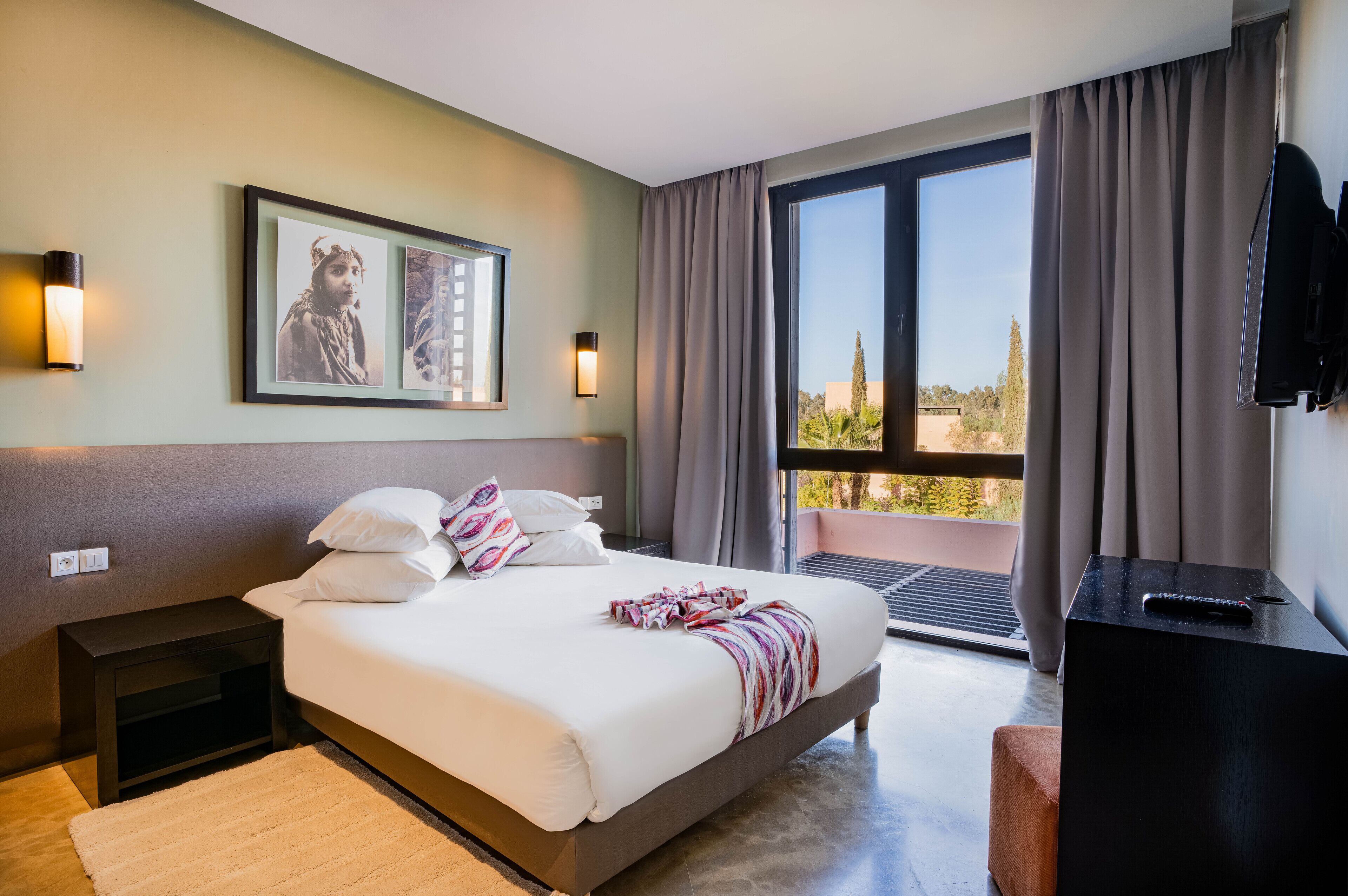 Villa Deluxe, 3 habitaciones, vistas al jardín | Ropa de cama de alta calidad, colchones Select Comfort, caja fuerte