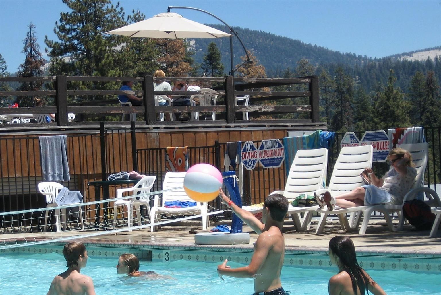 seasonal outdoor pool