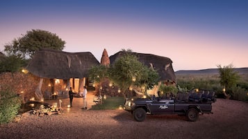 Front of property - evening/night