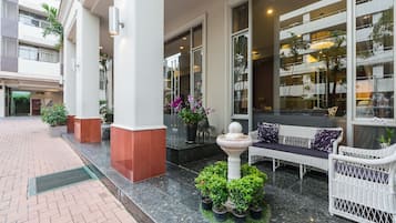 Fachada del alojamiento