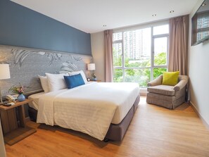 Deluxe Studio | In-room safe, soundproofing, iron/ironing board, free WiFi - Asoke Residence Sukhumvit by UHG (Bangkok)