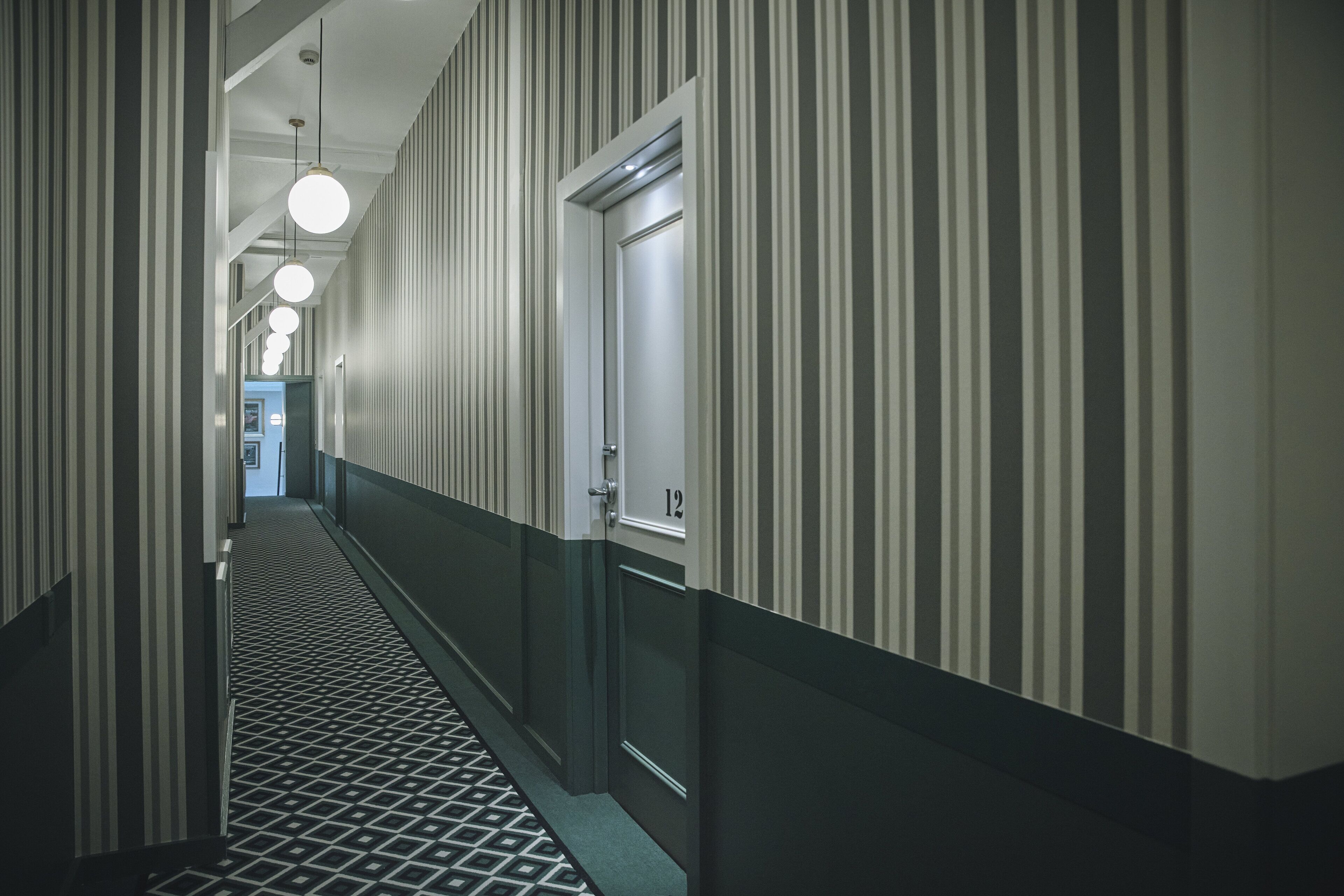 hypo-allergenic bedding, in-room safe, individually decorated