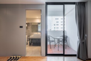 Chambre Supérieure, baignoire | Vue de la chambre