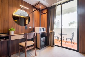 Deluxe Room, 1 King Bed, Balcony | View from room