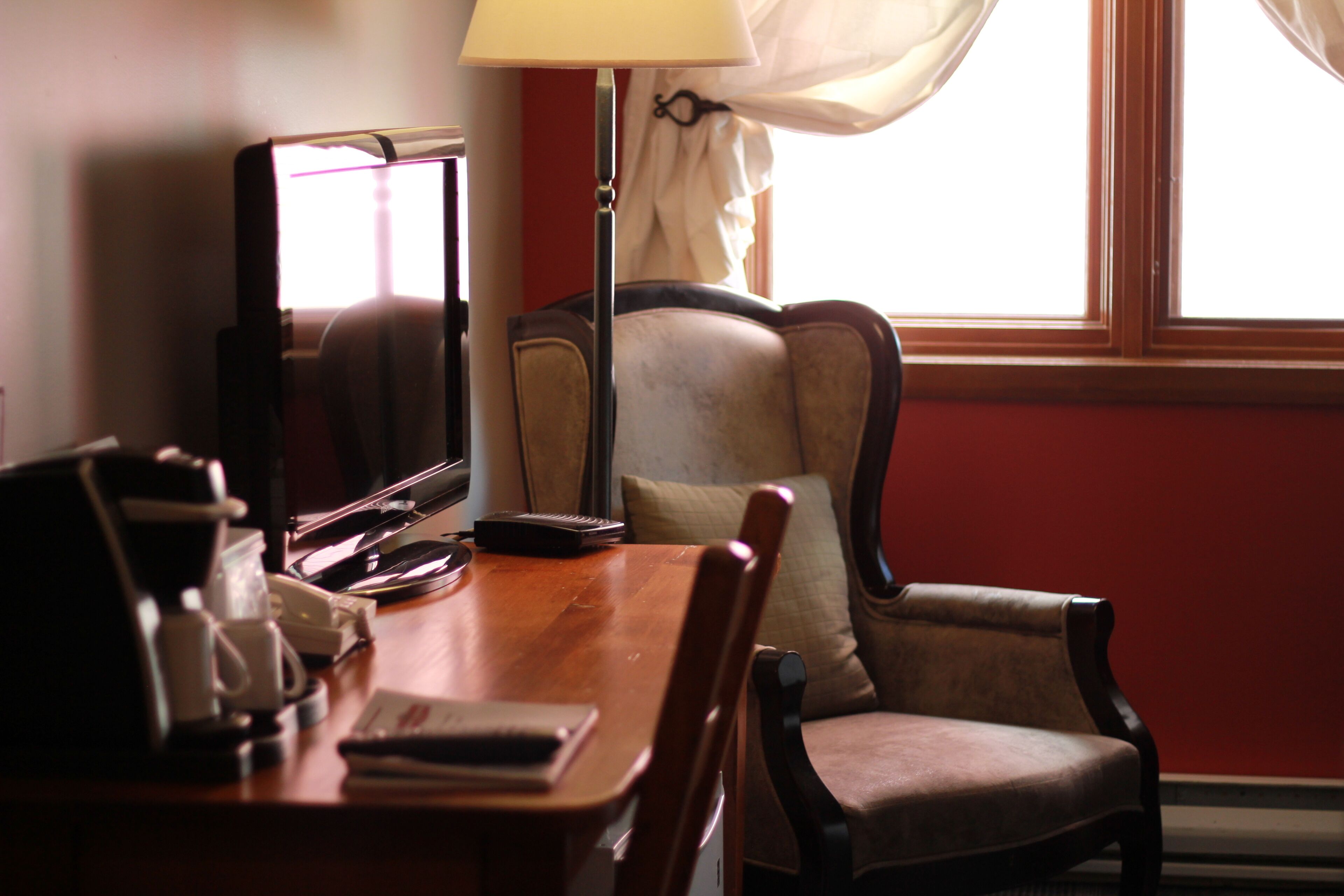 room selected at check in | desk, iron/ironing board, free wifi, bed sheets