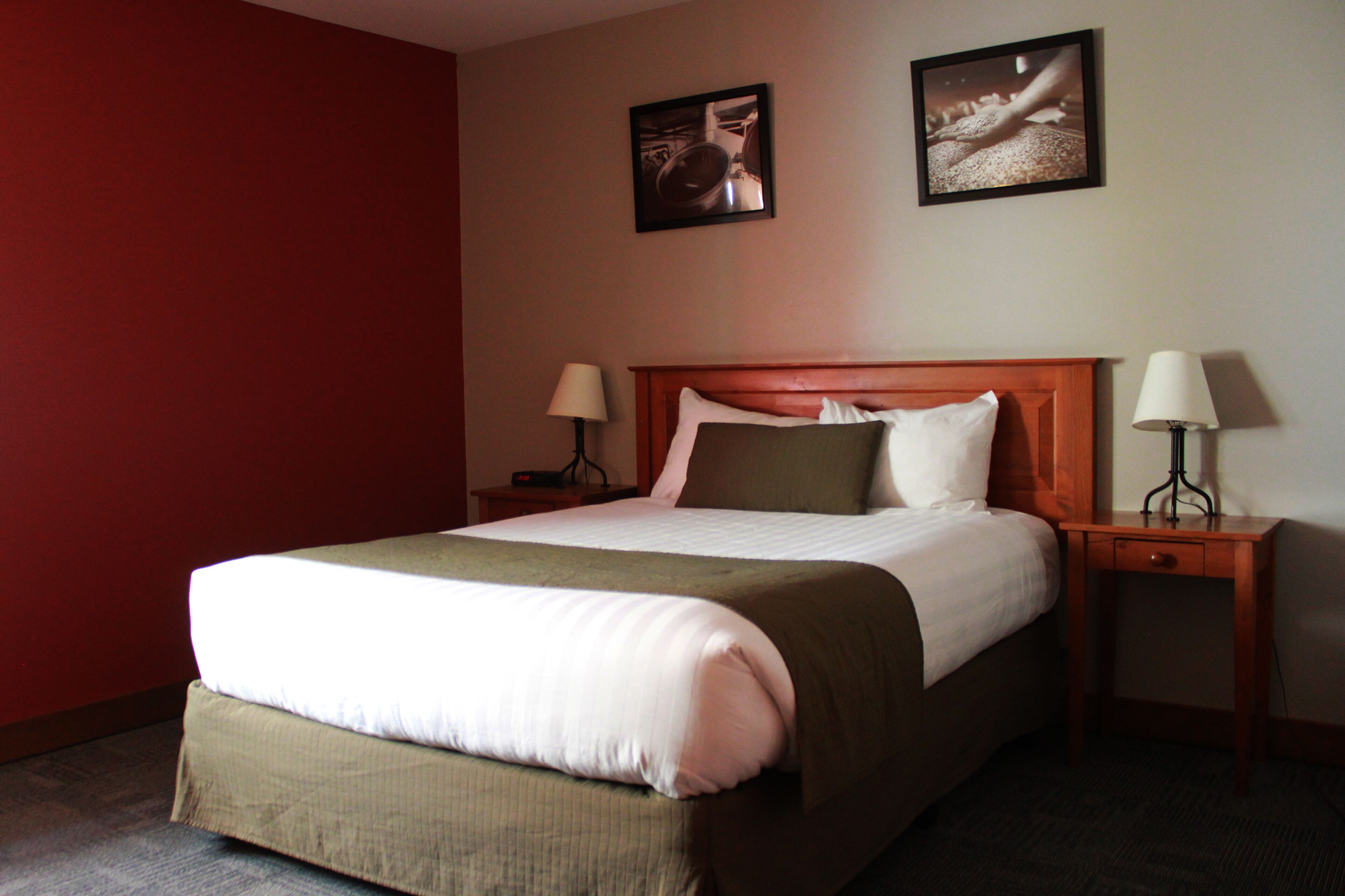 room selected at check in | desk, iron/ironing board, free wifi, bed sheets