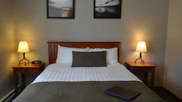 Desk, iron/ironing board, free WiFi, bed sheets