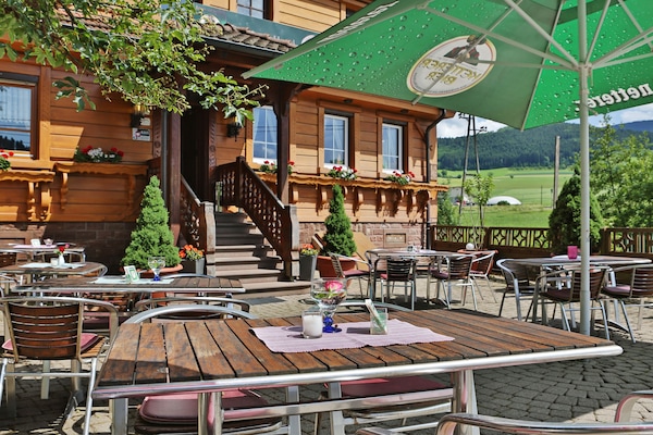 Entrada de la propiedad