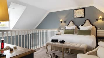 Family Suite (Duplex) | Premium bedding, down duvets, pillow-top beds, minibar