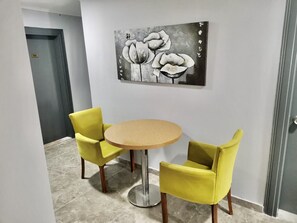 Zona de estar del vestíbulo