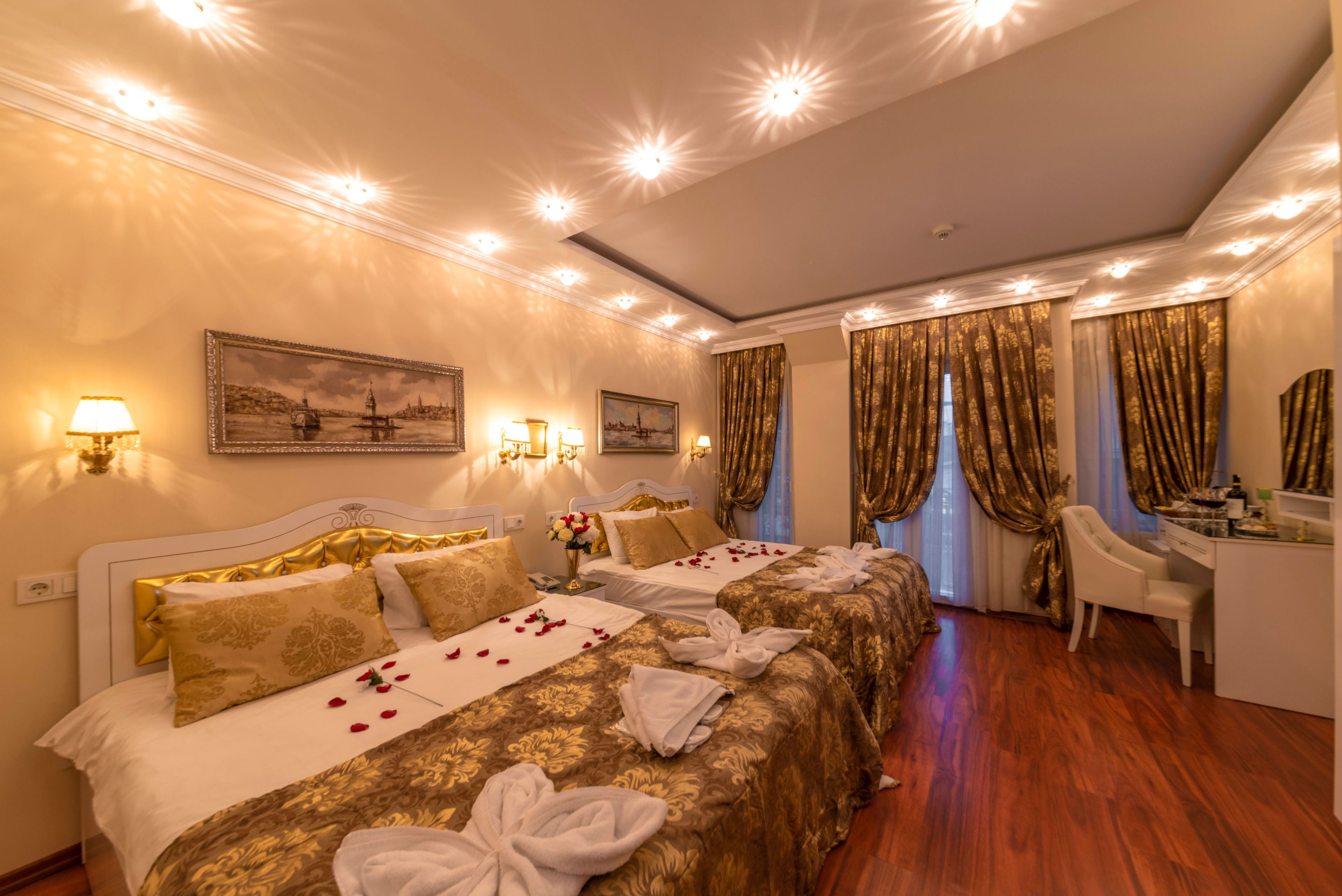 Ropa de cama hipoalergénica y minibar 