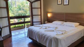 Frigobar, Wi-Fi de cortesia, roupa de cama