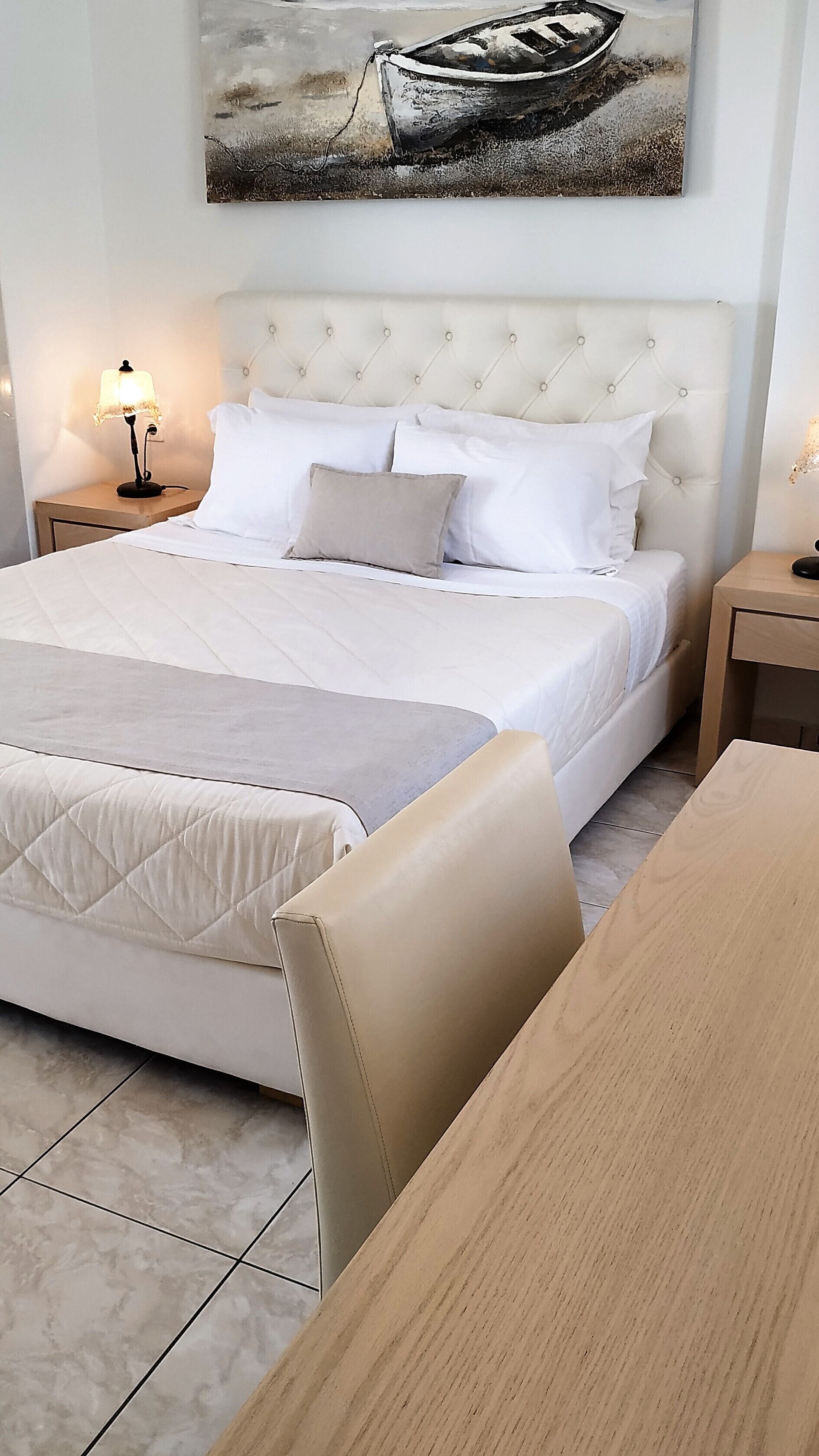 premier room (caldera view) | 1 bedroom, pillow-top beds, minibar, in-room safe