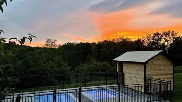 Seasonal outdoor pool