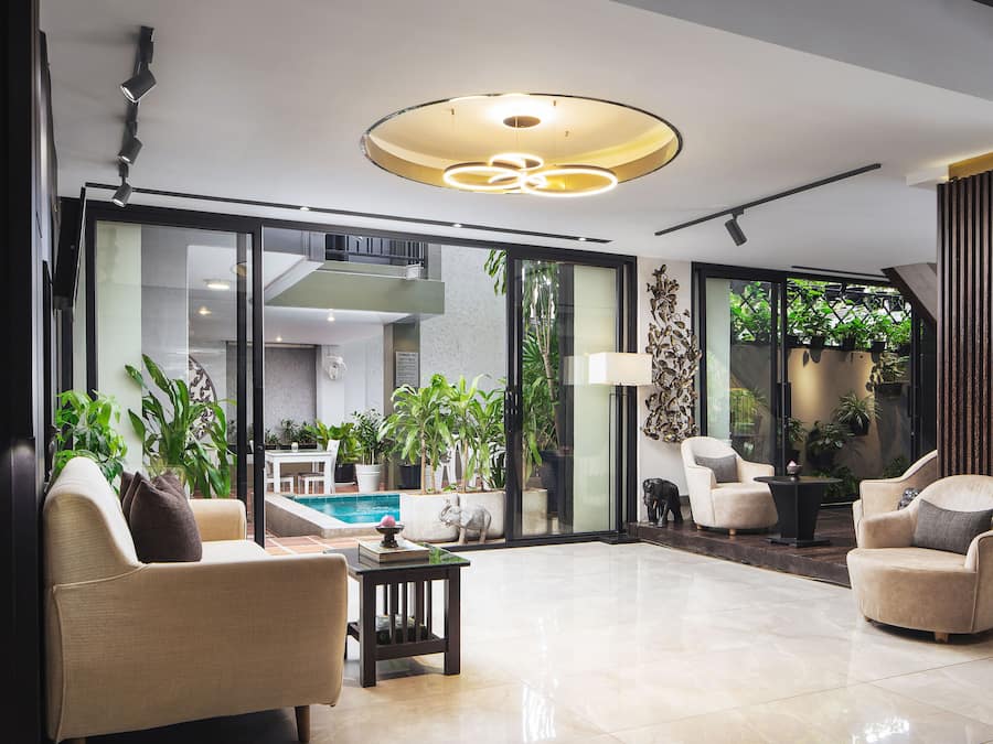 Indoor pool, outdoor pool