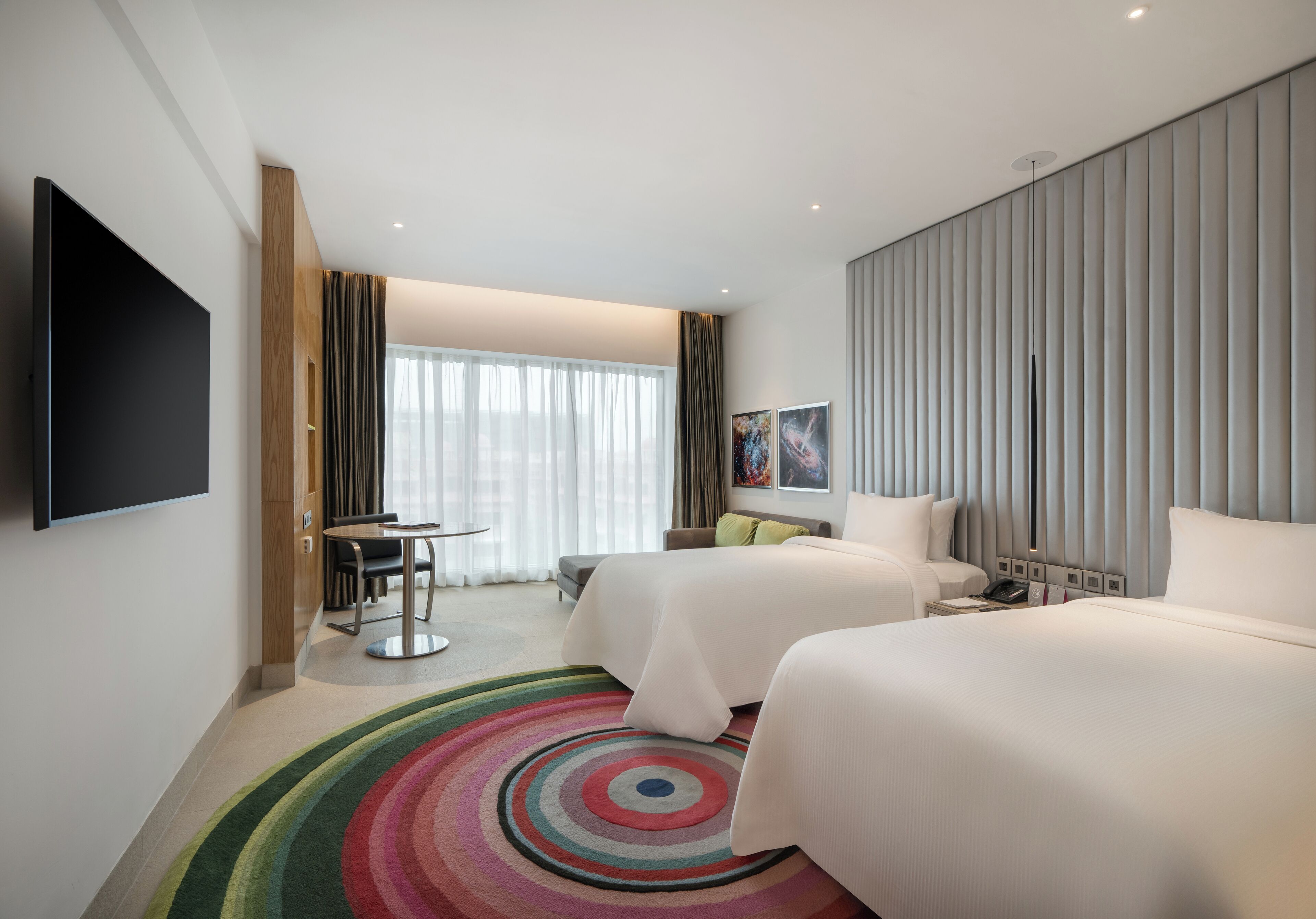 silver room  | egyptian cotton sheets, premium bedding, down duvets, in-room safe