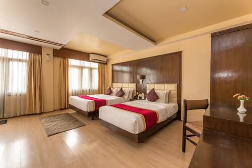 Deluxe-Dreibettzimmer | Daunenbettdecken, Select-Comfort-Betten, Minibar, Zimmersafe