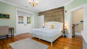 Luxury Studio Suite, 2 Bedrooms, Balcony | 1 bedroom, Egyptian cotton sheets, premium bedding, in-room safe