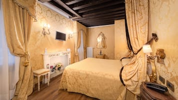 Draps italiens Frette, literie de qualité supérieure, minibar