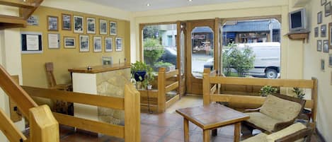 Sala de estar en el lobby