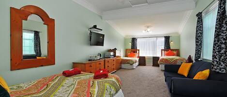 Triple room with bathroom | Premium bedding, Select Comfort beds, individually decorated