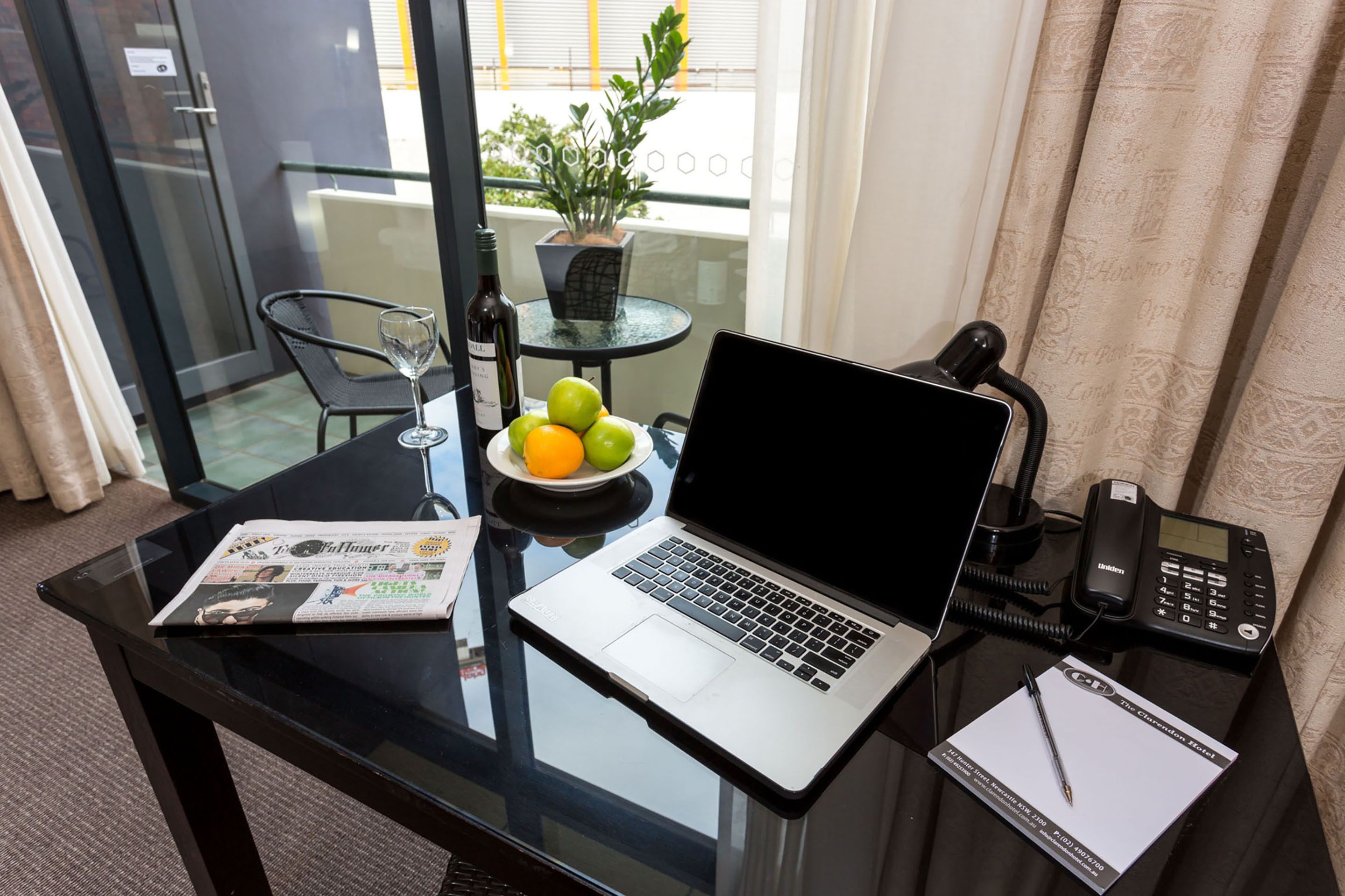 balcony room  | desk, blackout curtains, iron/ironing board, free wifi