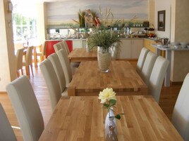 Tägliches kontinentales Frühstück (14.50 EUR pro Person)