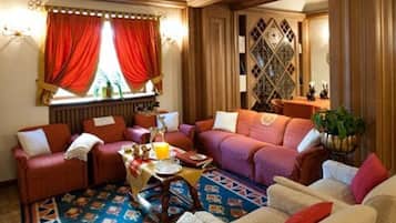 Sitzecke in der Lobby