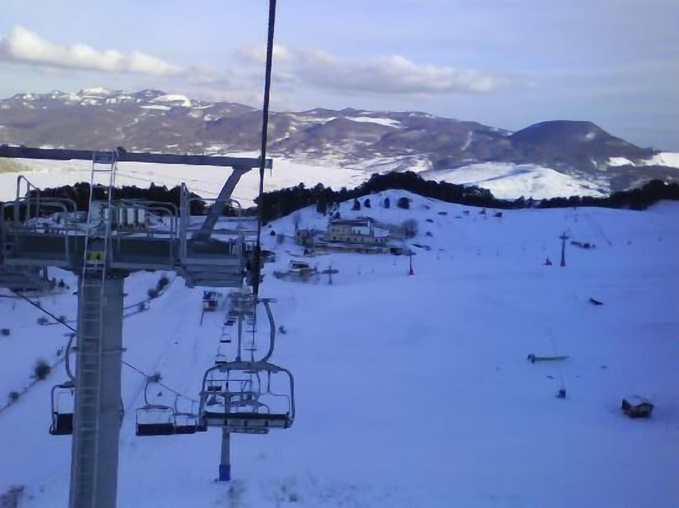 Blick von der Unterkunft