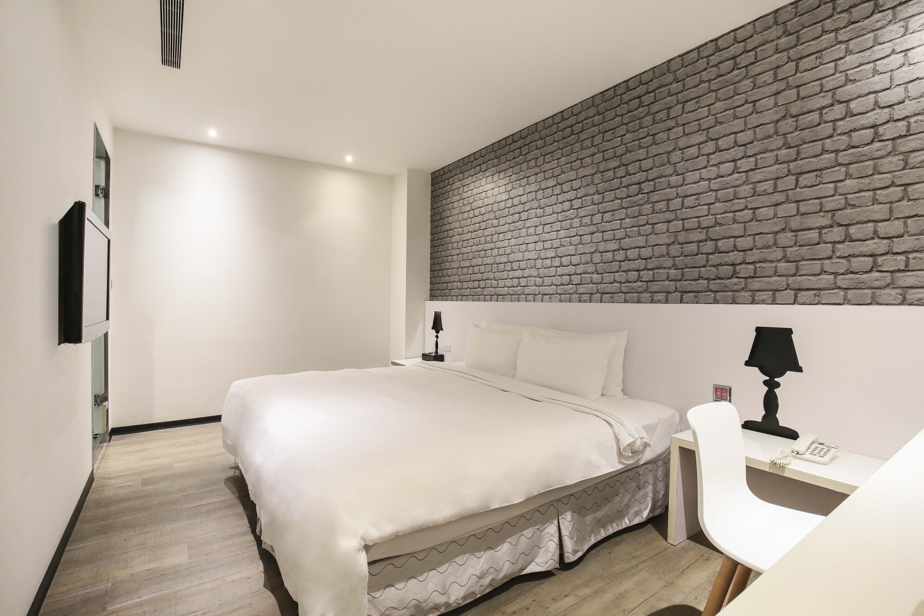 ツインルーム 窓なし | 1 室のベッドルーム、セーフティボックス (室内)、デスク、WiFi (無料)