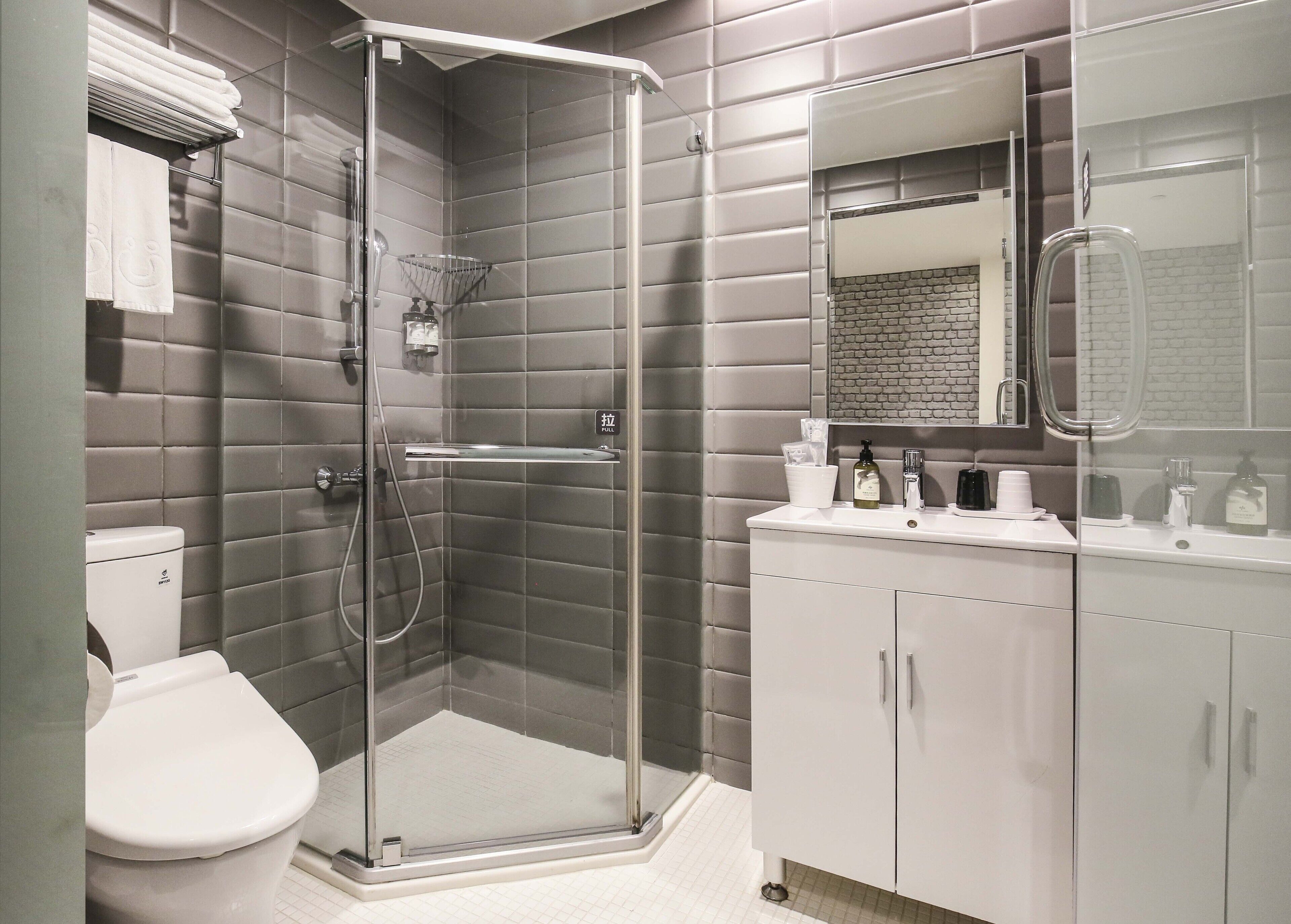 free toiletries, hair dryer, slippers, electronic bidet