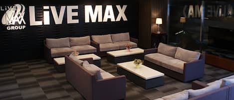 Sala de estar en el lobby