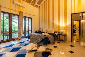 Premium-villa | Egyptiske bomuldslagner, premium-sengetøj