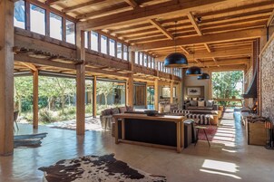 Zona de estar del vestíbulo