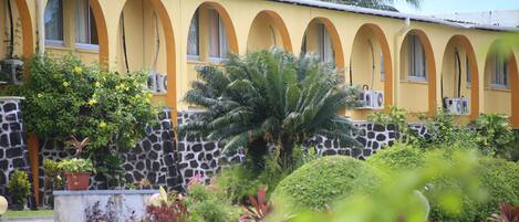 Blick auf den Garten