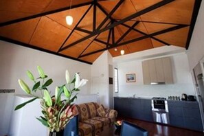 Executive Apartment, 1 Bedroom | Living area | 42-inch flat-screen TV with digital channels, LCD TV, DVD player - Harbourside Terraces (Wickham)