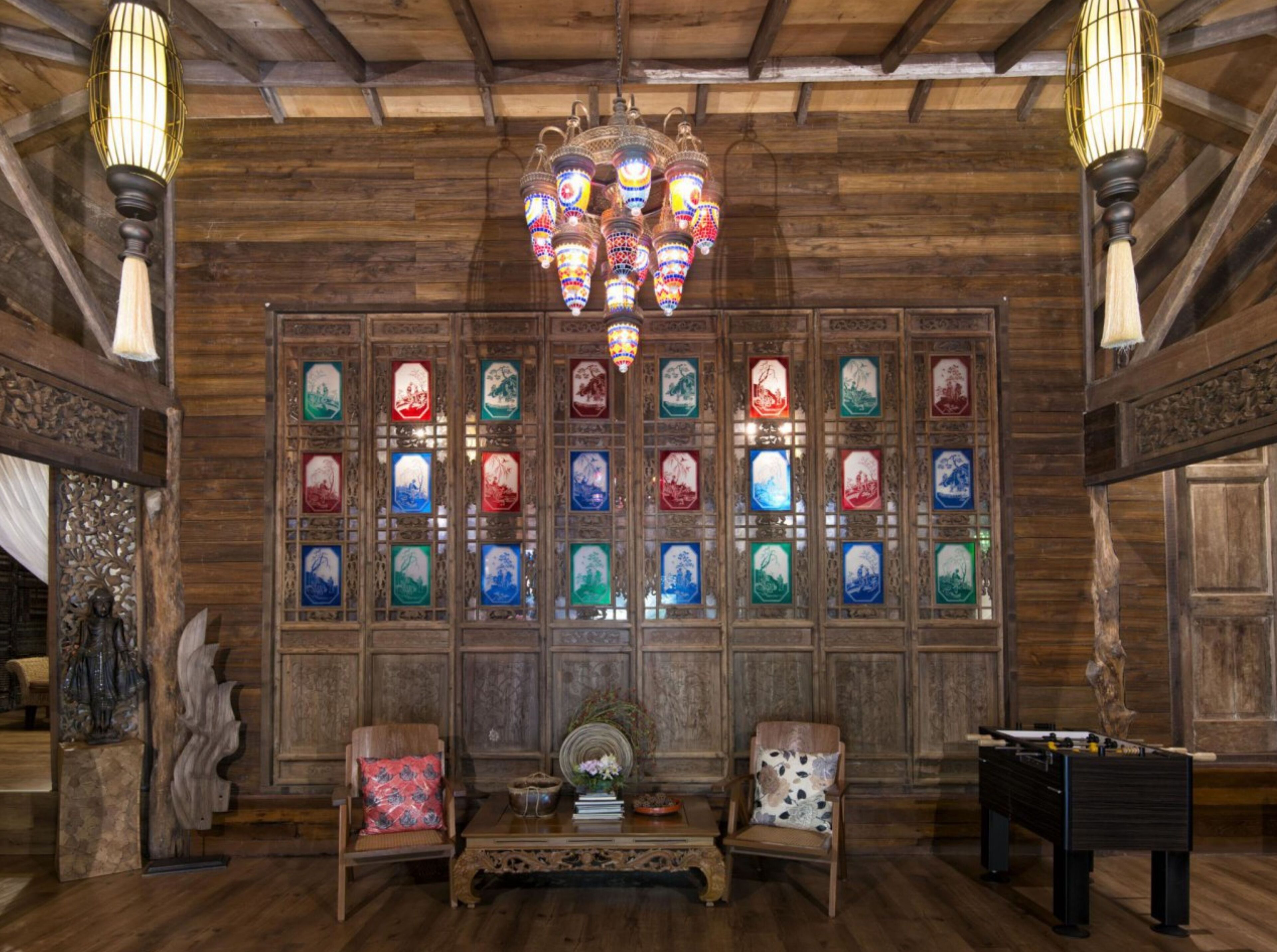 melor traditional villa (2 bedrooms) | living room | 24-inch flat-screen tv with cable channels, tv