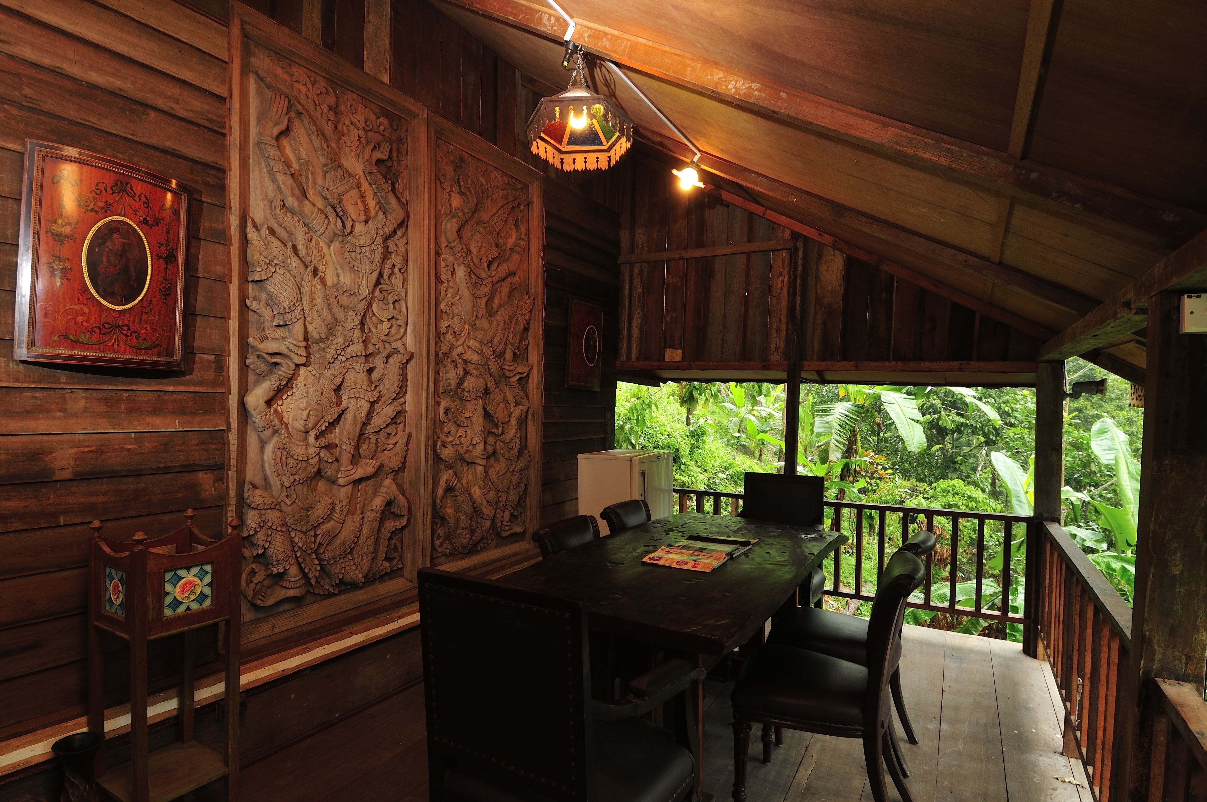 lemongrass 2 bedroom villa | in-room dining