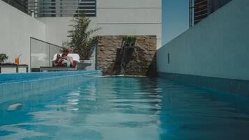 Seasonal outdoor pool