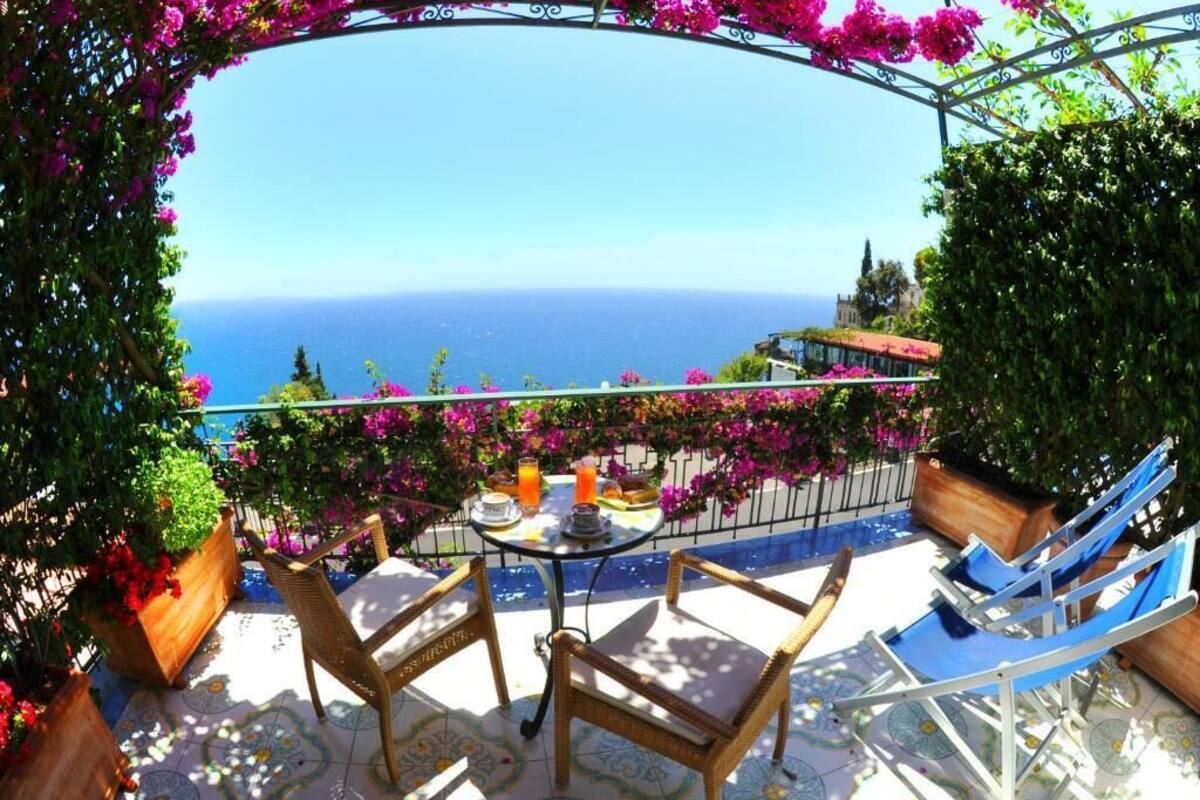 Chambre Standard, terrasse, vue mer