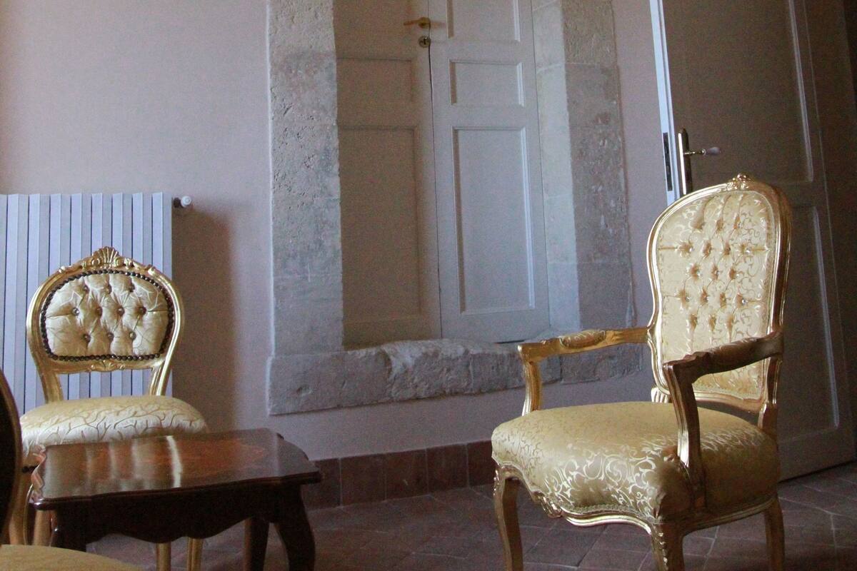 Familien-Suite, Meerblick | Wohnbereich