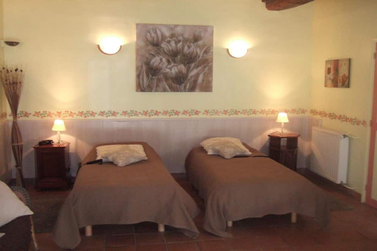 Premium bedding, memory foam beds, individually decorated