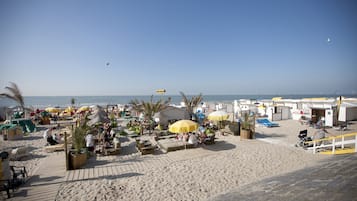 On the beach