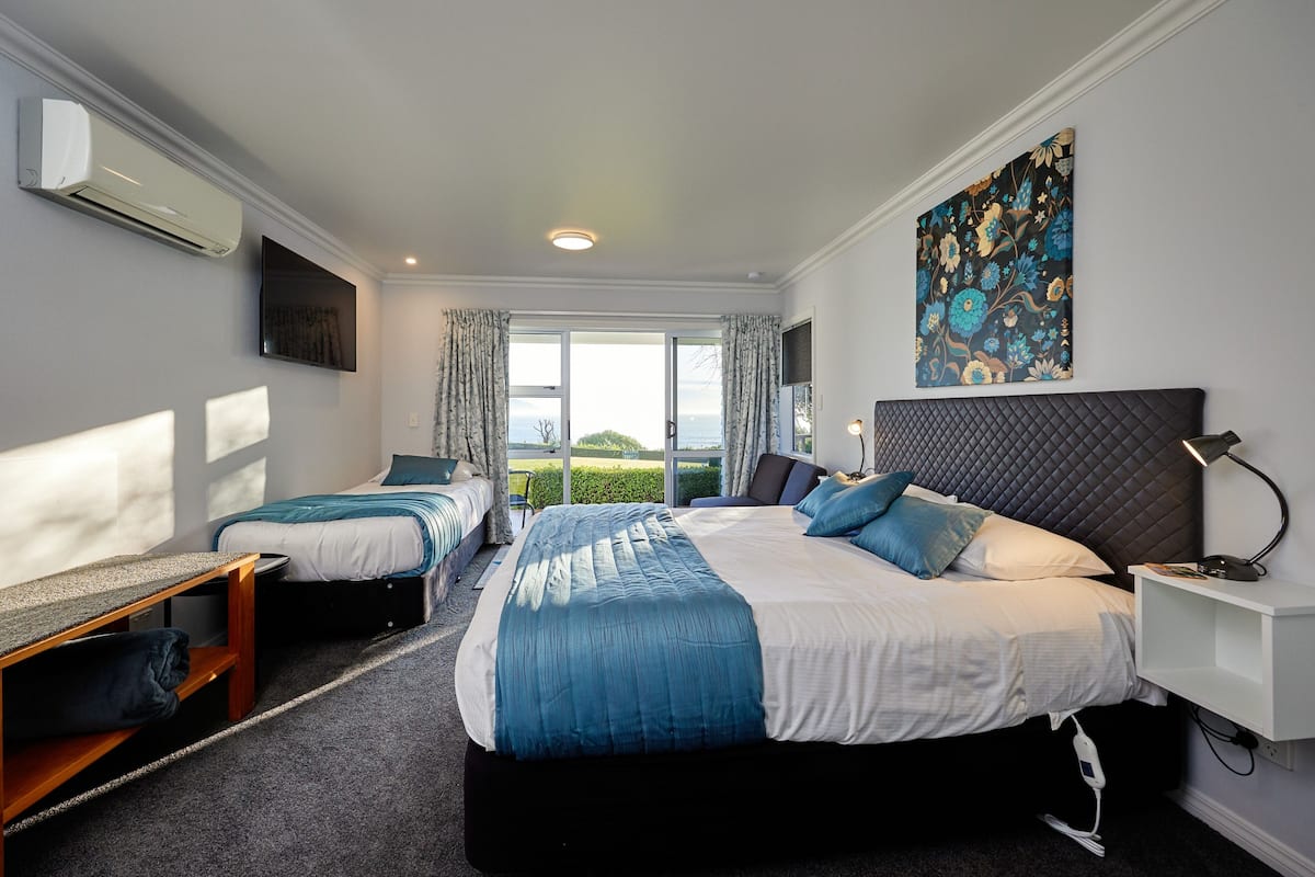 Studio, vue océan | Literie de qualité supérieure, matelas Select Comfort