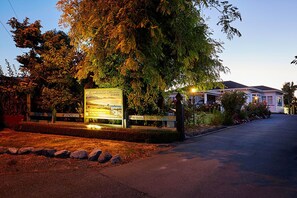 Entrée de l’hébergement