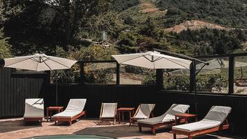 Indoor pool, outdoor pool